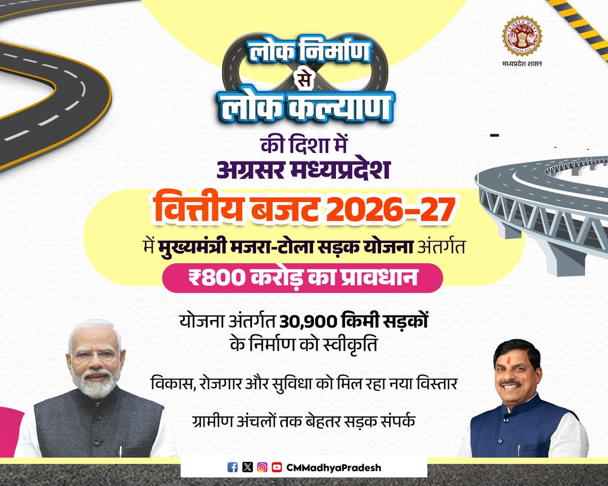 Chief Minister, MP tweet media