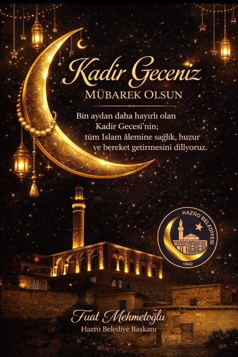 T.C. Hazro Belediyesi tweet media