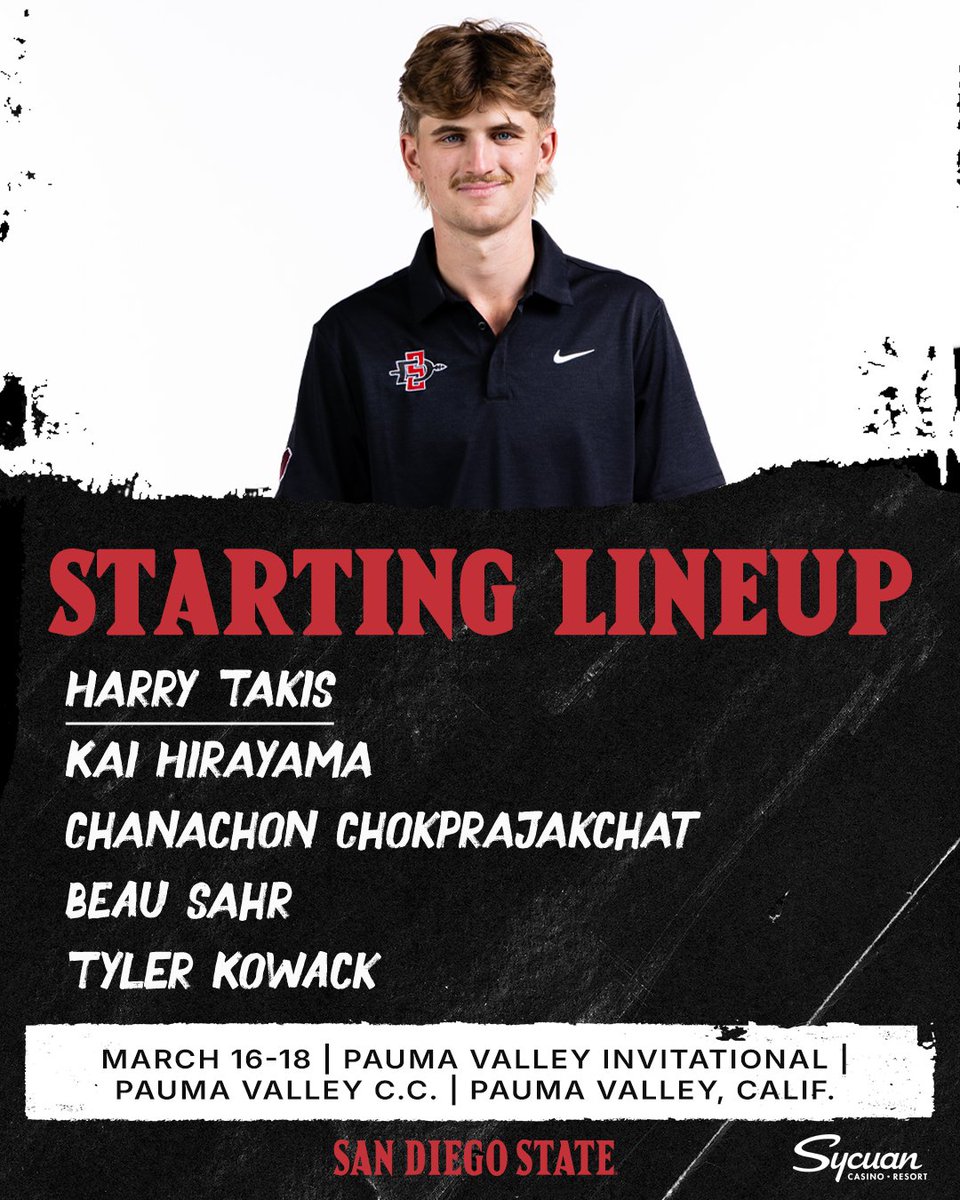San Diego State Men's Golf tweet media