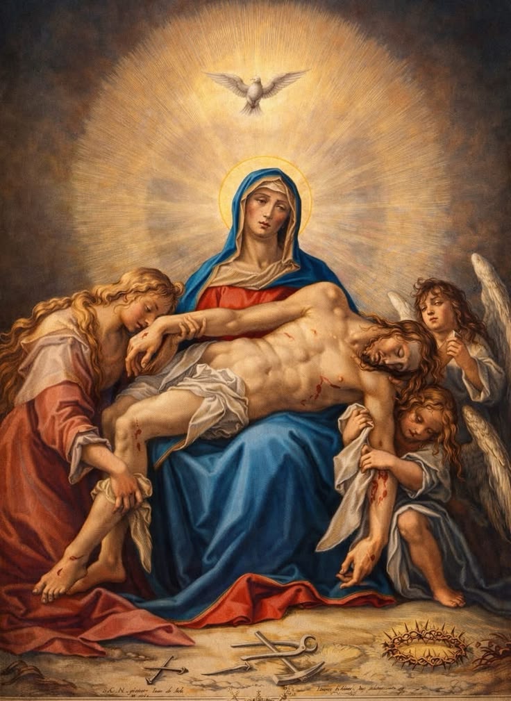 Our Lady of Sorrows, intercede for us.