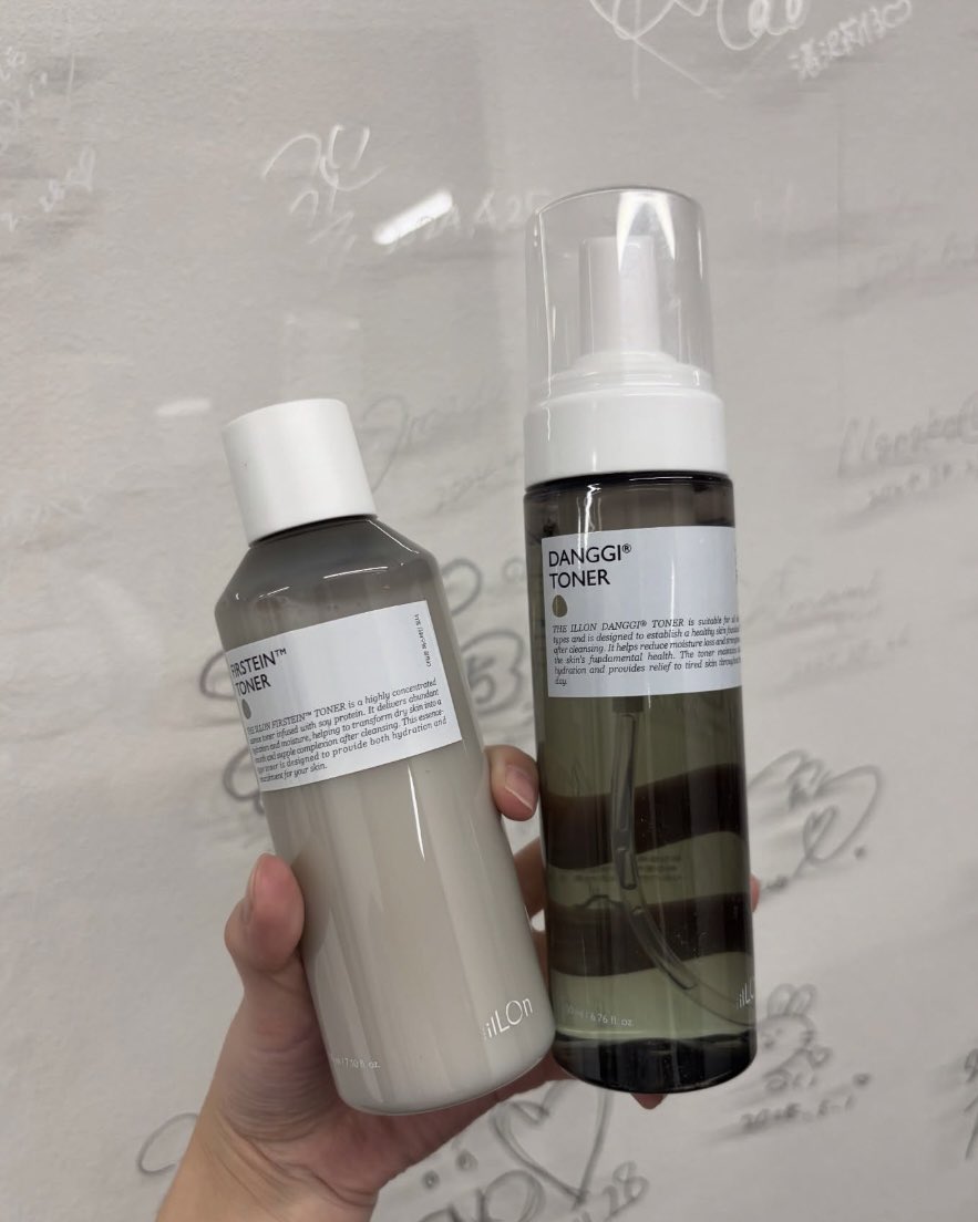 こんにちは✨
中目黒店のminoriです🩰

イロンのトナーは肌質によって使い分けるのがおすすめです✨
ニキビができやすい、顔に熱感がある、という方はダンギトナー！
乾燥、赤み、敏感肌の方はファスティントナーがおすすめ🫧