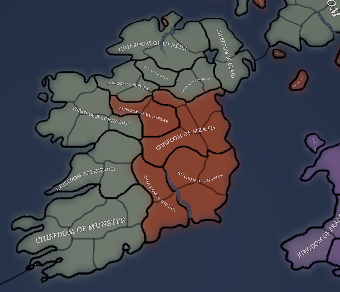 frickology1's tweet photo. instead of showing that clusterfuck, here’s the British Isles, 1048 years after the Umayyad victory at the Battle of Tours https://t.co/8foqgawsbh