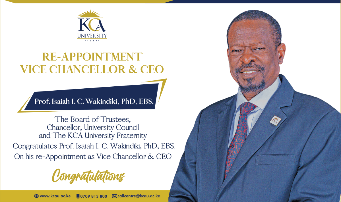 KCA University tweet media