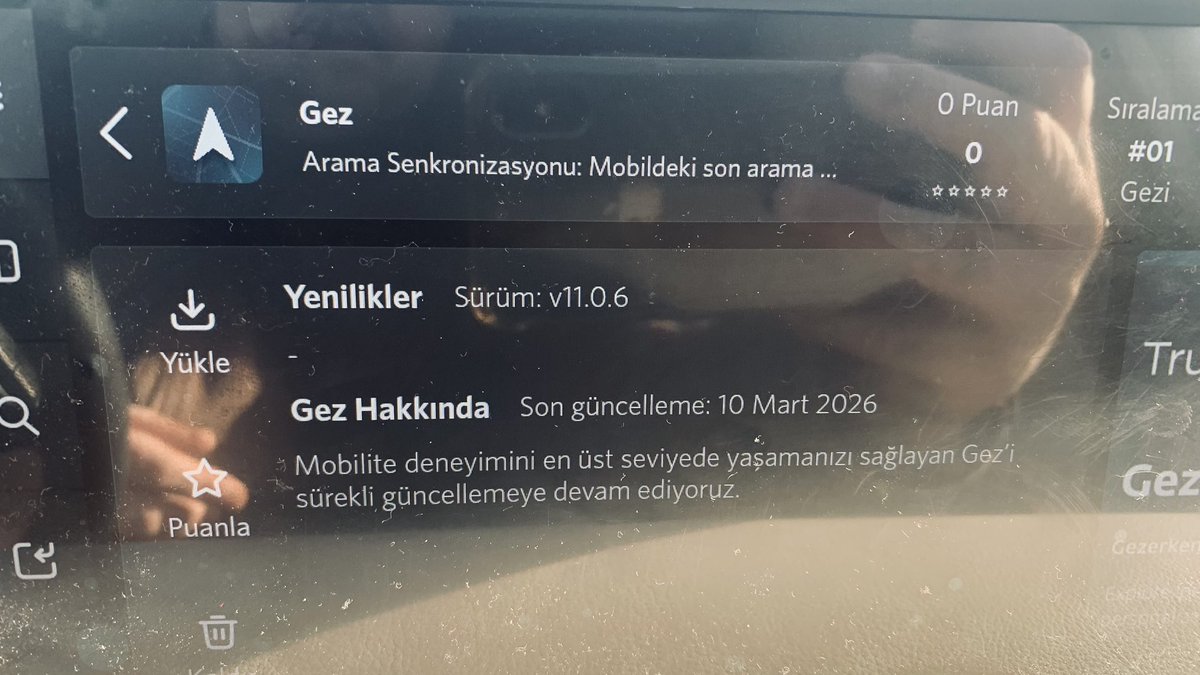 mozdemir79's tweet photo. 10 Mart’ta TOGG Gez navigasyon uygulamasına v11.0.6 güncellemesi geldi. Araç otomatik güncellemiş. Ondan sonra navigasyon tamamen sapıttı.
@Togg2022 #Togg #T10X https://t.co/xXQspAHlwF