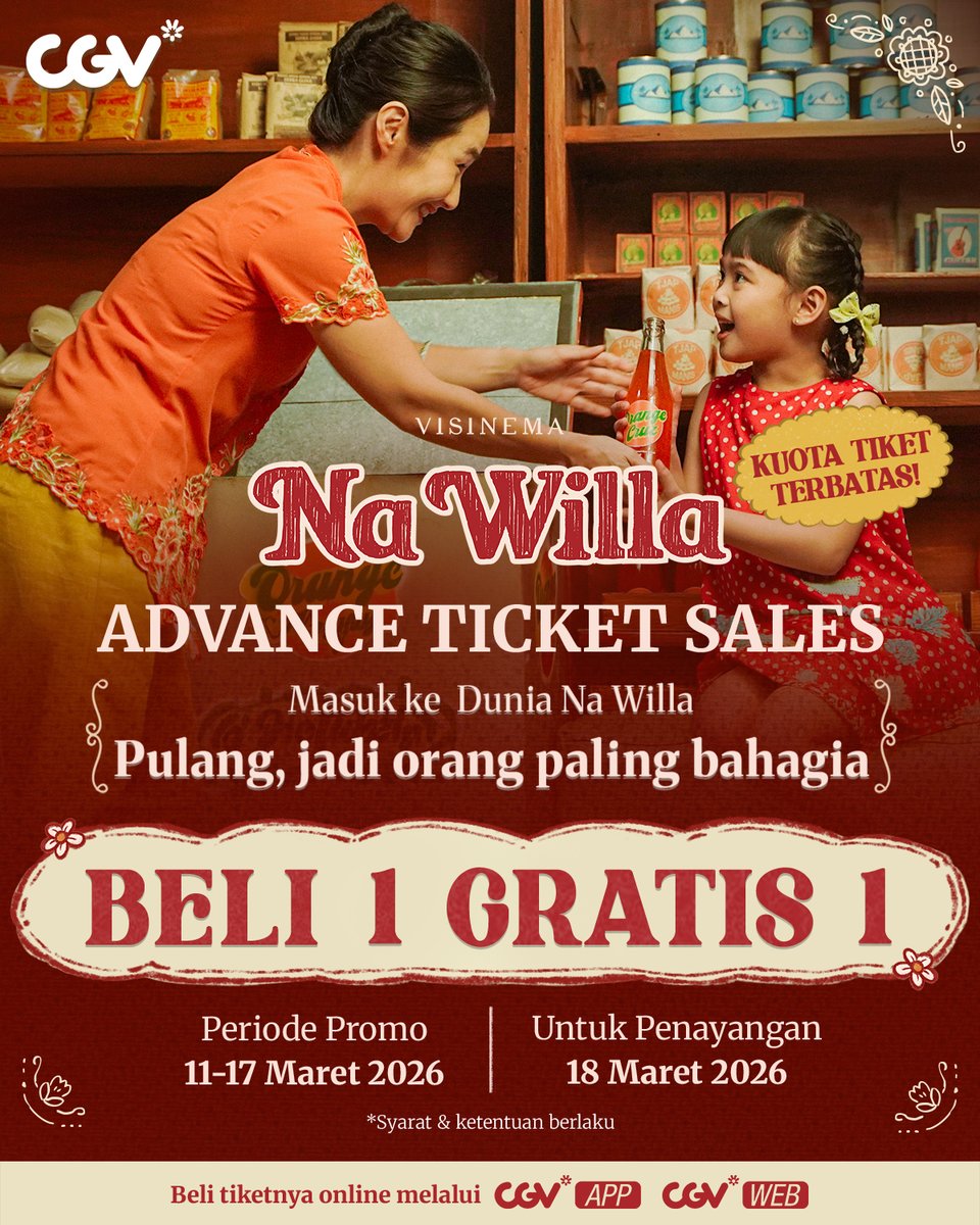#BahagiaBarengNaWilla di Bioskop Sekarang! tweet media