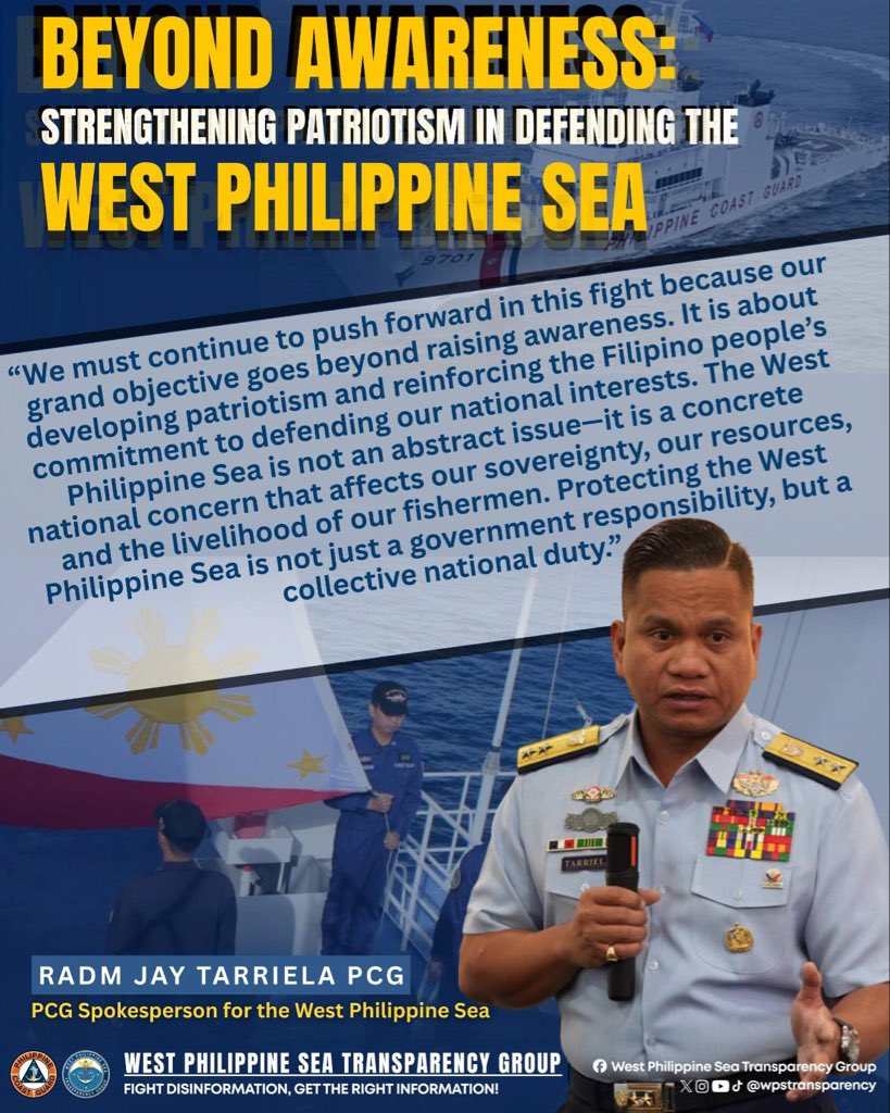 West Philippine Sea Transparency Group tweet media