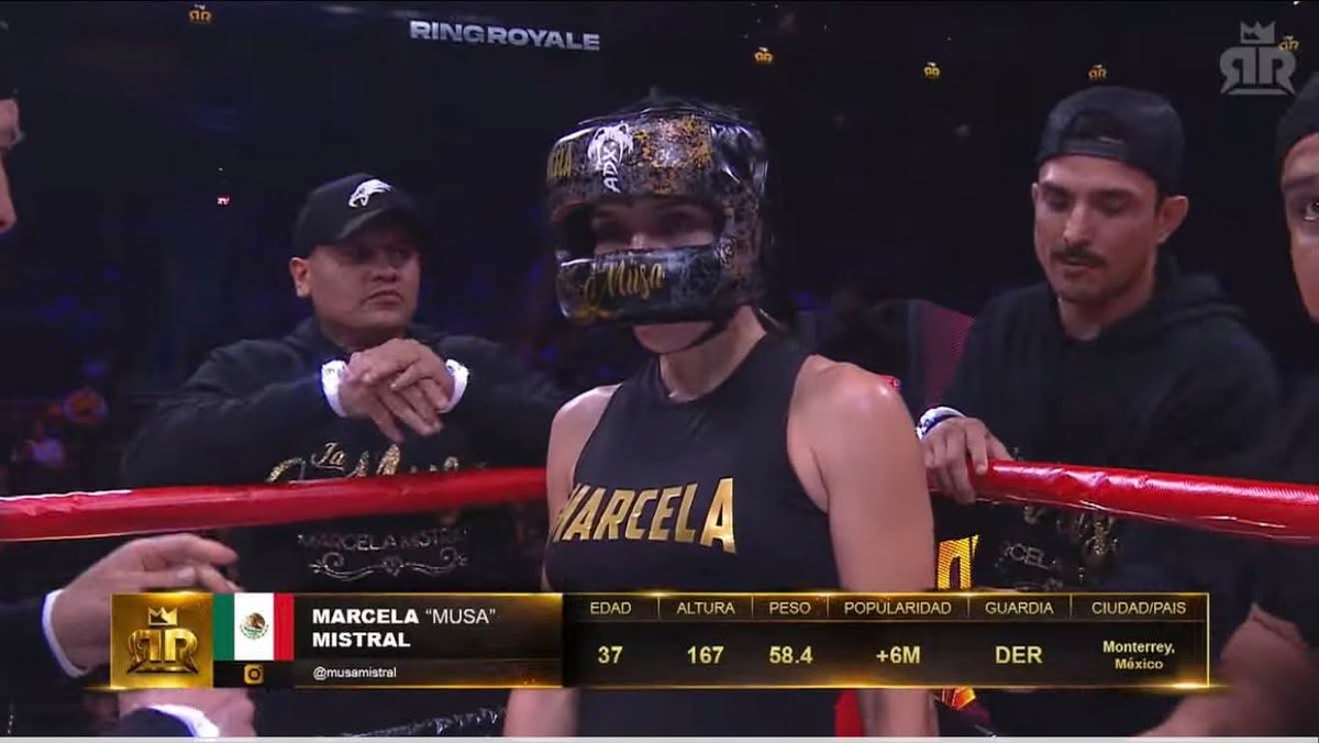 LERONERI's tweet photo. #RingRoyale quieran o no #marcelamistral nos está tapando las bocas 🥊
#musamistral
#box
#karelyruíz https://t.co/W1AnYHCdNU