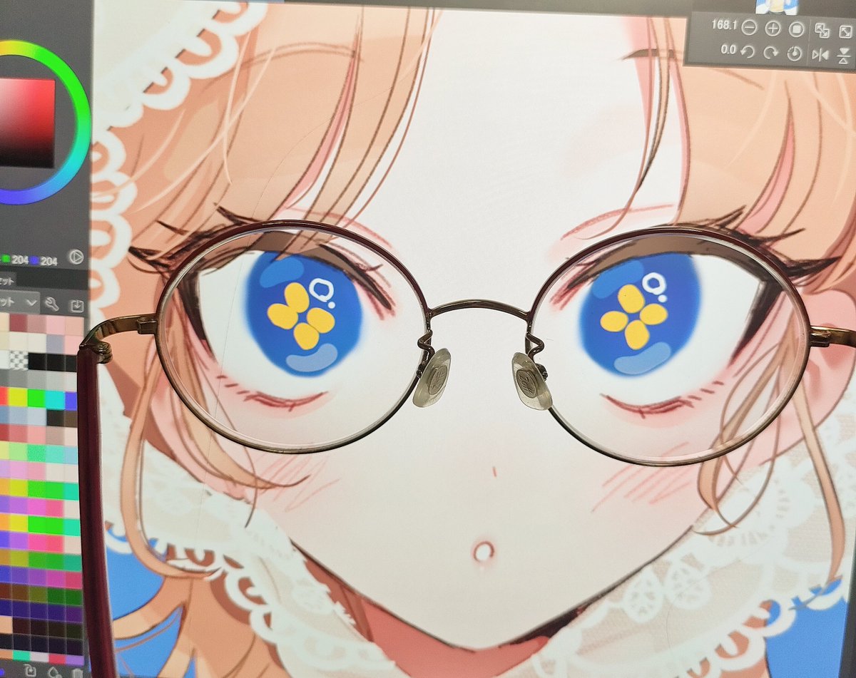 メガネのやつ、思ったより可愛くなって嬉しいな