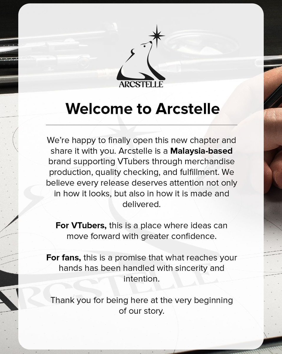 Arcstelle | アクステル tweet media