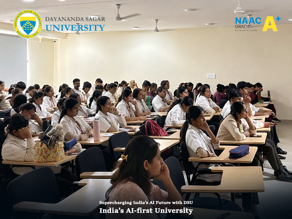 DSUBangalore's tweet image. The College of Physiotherapy DSU hosted a global webinar on Endometriosis with Dr. Roshini Karthikeyan, drawing 118 participants from India, Oman, and Kuwait.

Supercharging India’s AI future with DSU. India’s AI-First University.

#DSU #Physiotherapy