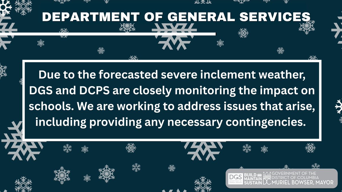 DC Department of General Services tweet media