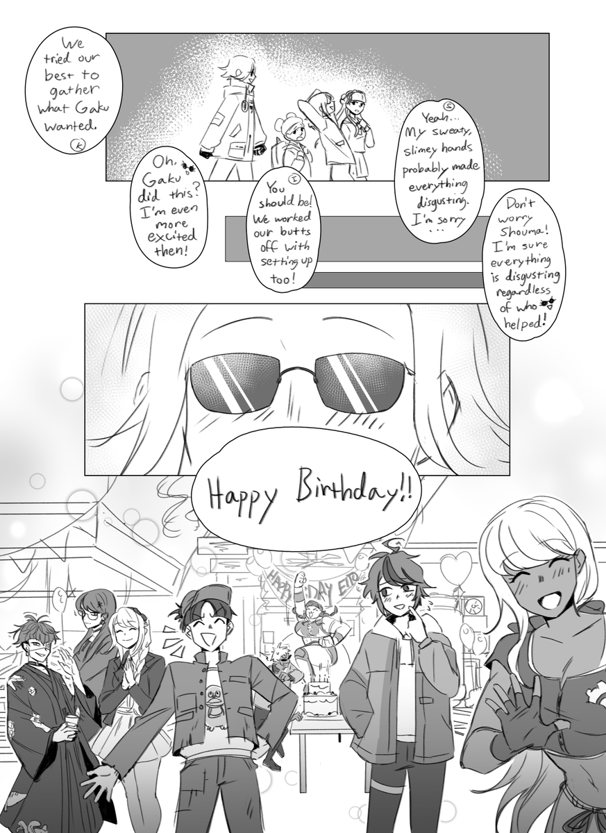 Happy birthday Eito! Some 003 this time :') Read left to right! [1/2]