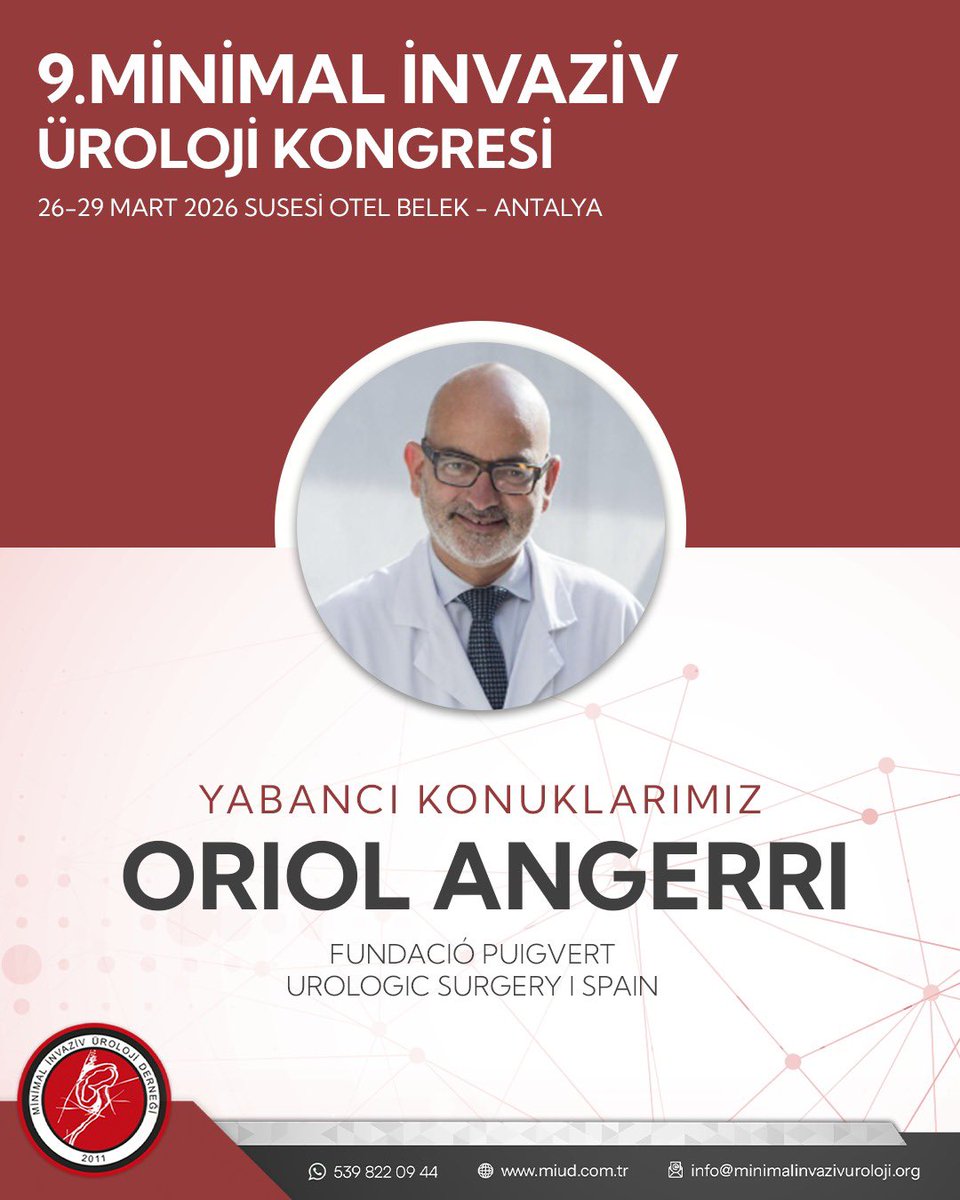 Minimal İnvaziv Üroloji Derneği tweet media