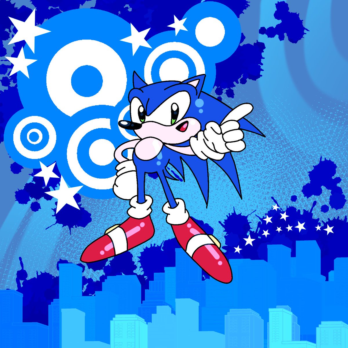 semosayba's tweet photo. life’s short, draw sonic https://t.co/MdwRcMtX7V