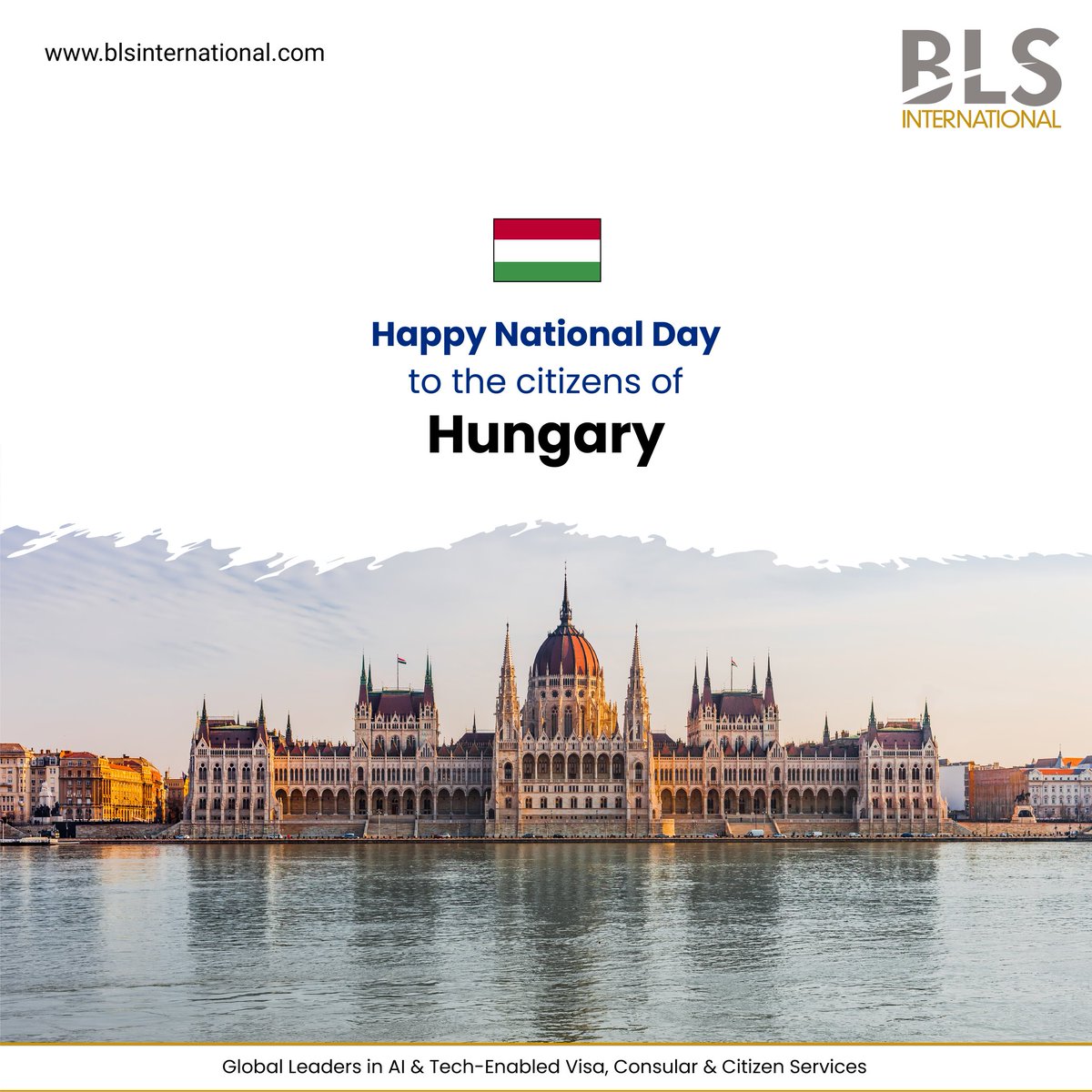 BLSintServices's tweet photo. Happy National Day, Hungary! 

BLS International celebrates with you, wishing a day of joy, unity, and prosperity.

@IndiaInHungary

#BLSInternational #NationalDay https://t.co/GiypC9KZXj