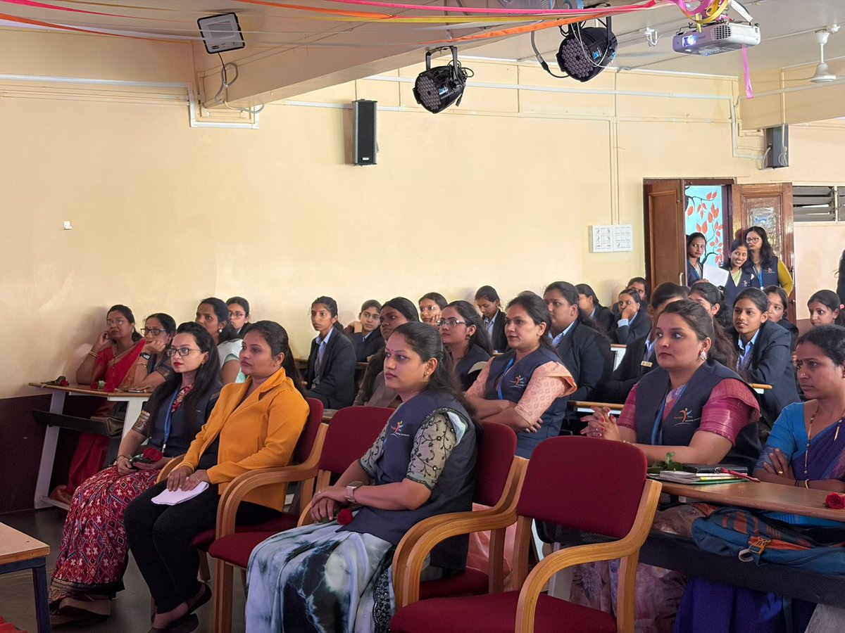 peopletree6's tweet photo. ✨ Empowering Minds on Women’s Day ✨
We were honored to welcome Mrs. Rachana Hukkerikar from** VRNN company creating innovative solutions for businesses, at **Peopletree College on the occasion of Women’s Day (10/03/26). https://t.co/CU1d5vpDJy