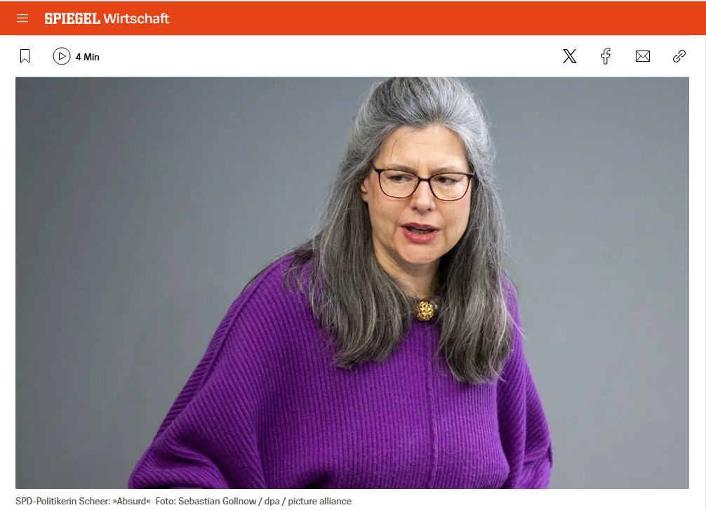 Kann man einer angeschlagenen Regierungspartei, die bei einer wichtigen Landtagswahl nur 5,5 % erzielt hat, überhaupt die Debatte über die Rückkehr zur Kernkraft zumuten?
Die SPD sagt: „Brauchen wir nicht, dafür haben wir Nina Scheer.” Ihre Eltern engagierten sich in der