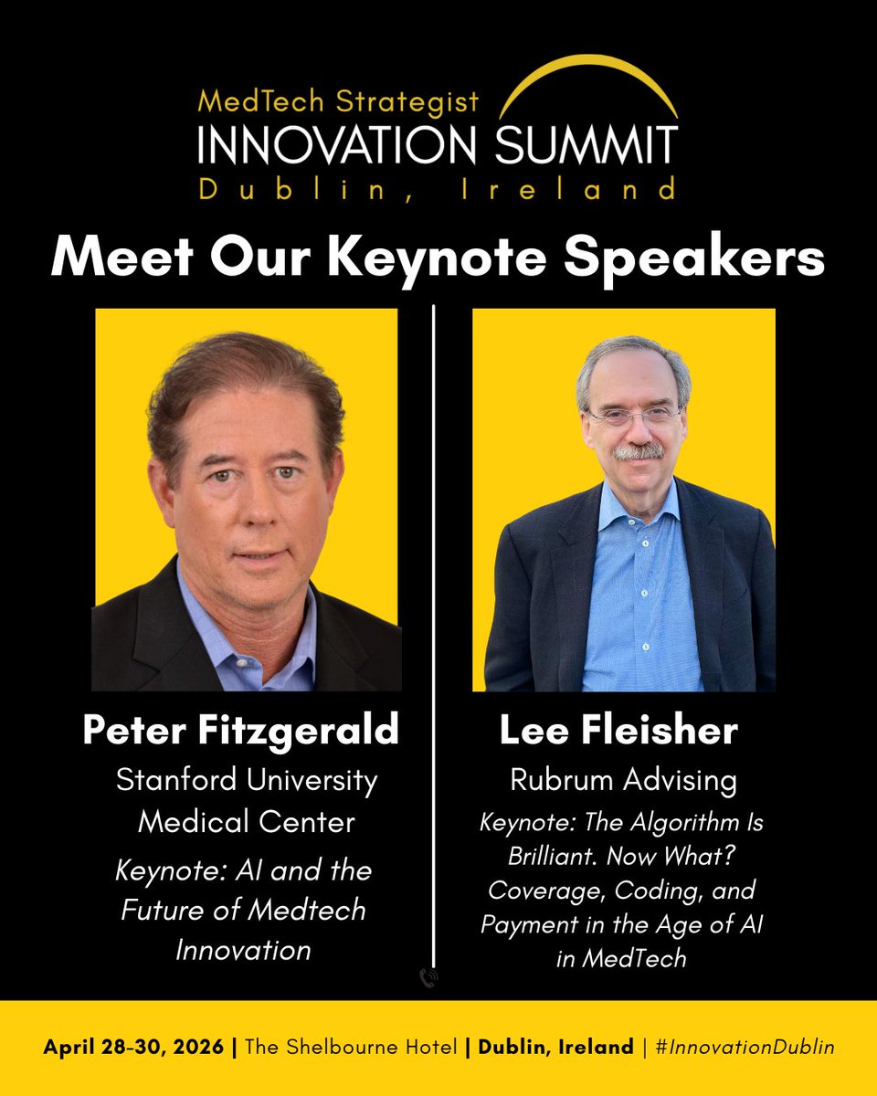 MedTech Strategist | MedTech's Most Trusted Source tweet media