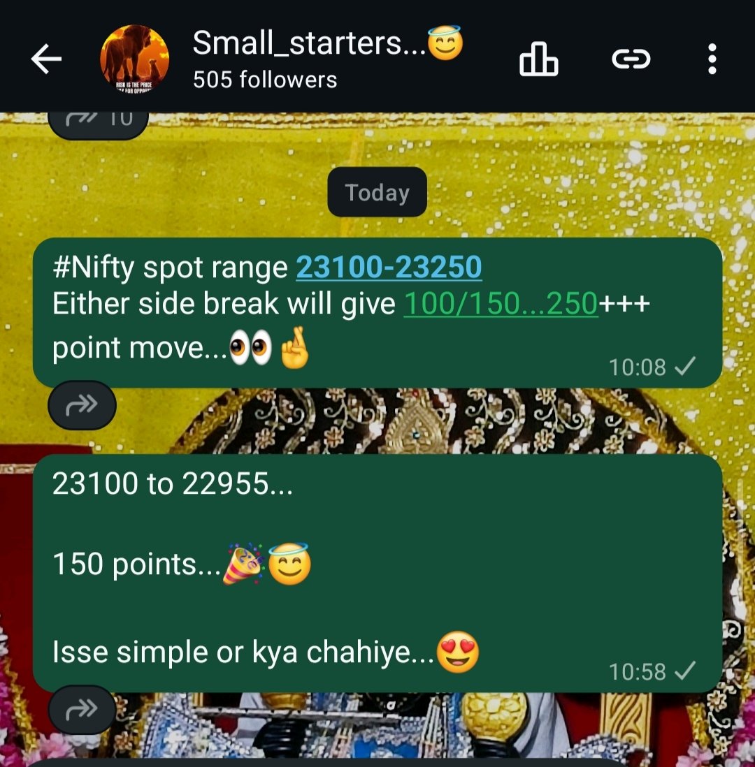 Small_starters's tweet photo. Join telegram/whatsapp 
Link in bio or DM

#nifty #StockMarketInvesting #sensex https://t.co/3pgJHsyDLB