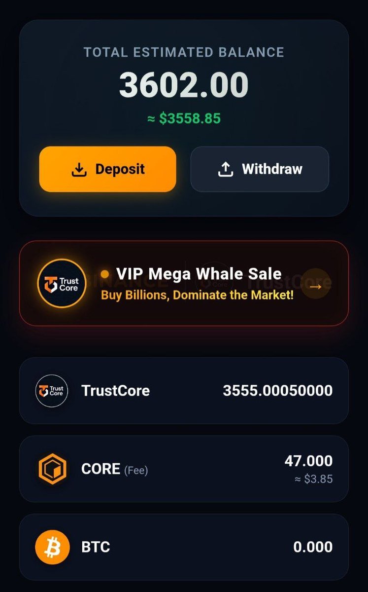 TrustCore tweet media