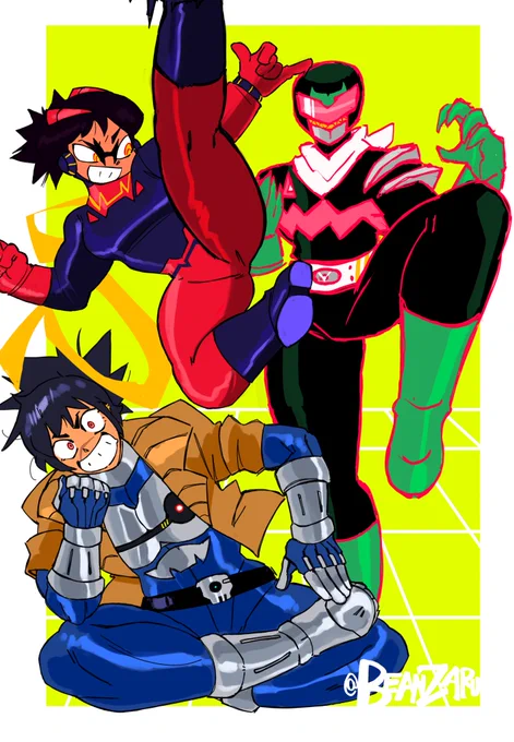 Since y'all like mmy henshin girls, you should know that Rin is the same height as Chun-li