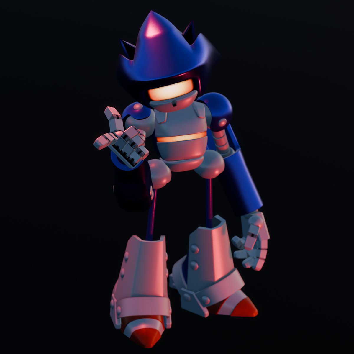 Mecha Sonic . tweet media
