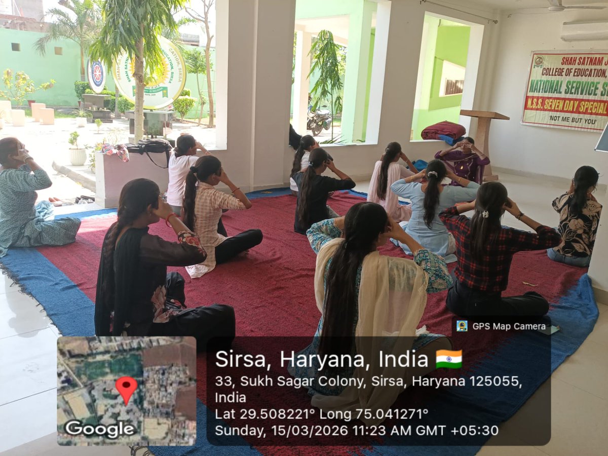 Shah Satnam Ji College of Education Sirsa tweet media