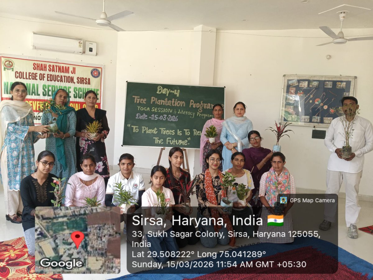 Shah Satnam Ji College of Education Sirsa tweet media