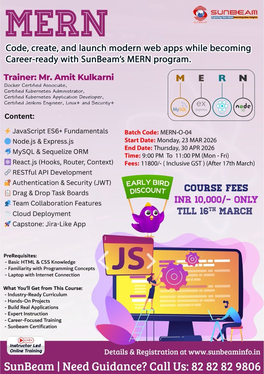 SunBeam Institute of Information Technology tweet media