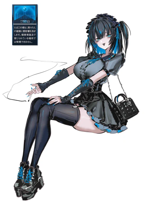 昼のrkgk タバコ擬人化 マルボロアイスブラストちゃん アイブラは俺の嫁