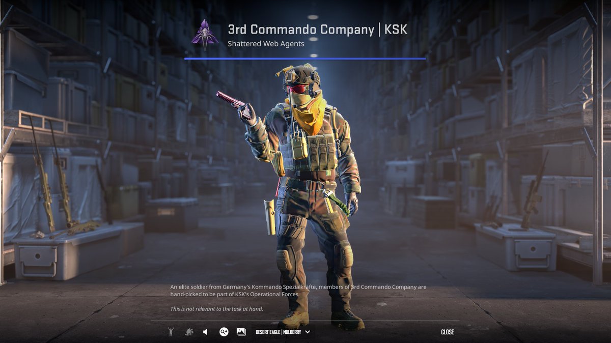 🔥CS2 GIVEAWAY 🎁3rd Commando Company KSK ($22) ️TO ENTER: Follow me ...