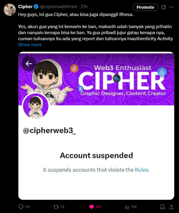 Cipher | AI & Web3 tweet media