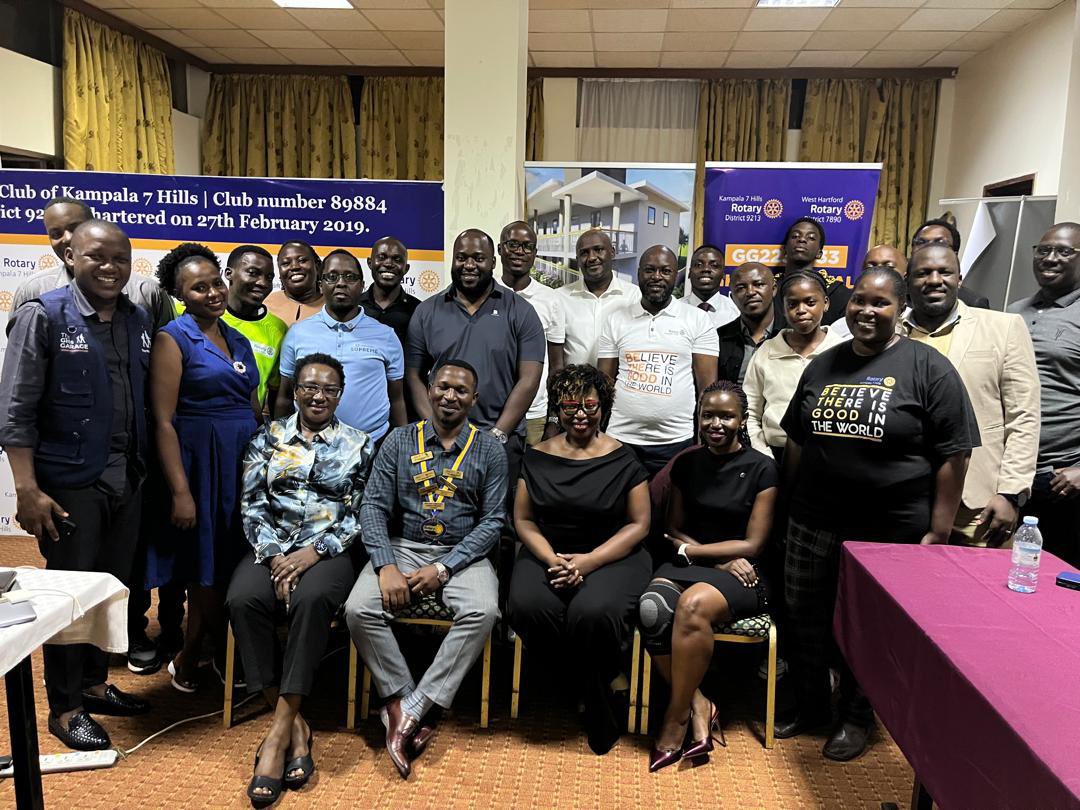 Rotary Club of Kampala 7 Hills tweet media