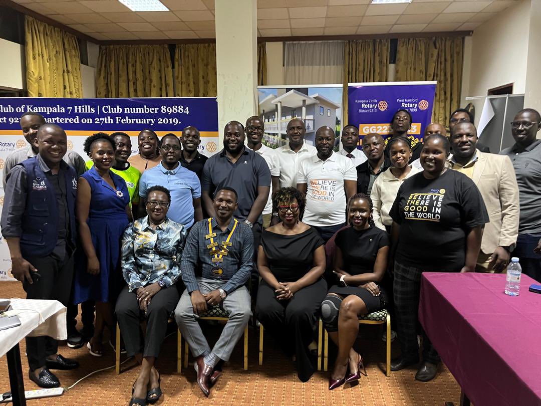 Rotary Club of Kampala 7 Hills tweet media