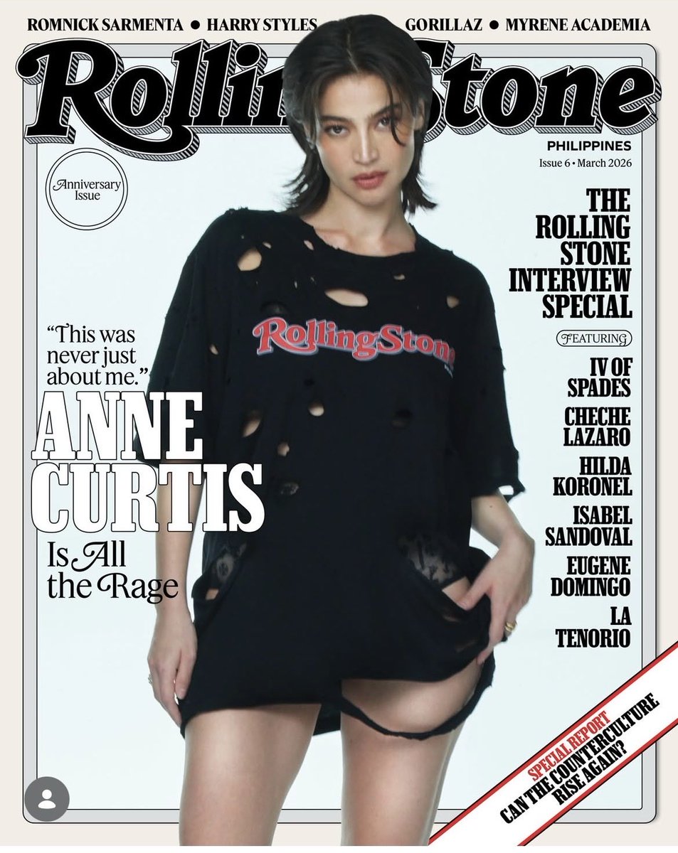 wchecenjewel's tweet photo. Secured my copy of the Rolling Stone magazine cover of @annecurtissmith!! 🫣 

Anything for you, ate!! Excited for Nina Manigan era ❤️‍🔥

#RollingStonePH https://t.co/yz1sg2lUqd