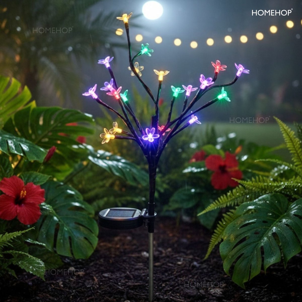 homehopindia's tweet image. Homehop Solar Blossom Flower Light with 20 LEDs adds a beautiful glow to gardens, pathways, and balconies with auto solar lighting. 🌸✨
Amazon- amzn.to/3sYGMlW
#Homehop #SolarLight #SolarGardenLight
 #SolarFlowerLight #GardenDecor #OutdoorLighting #PathwayLight