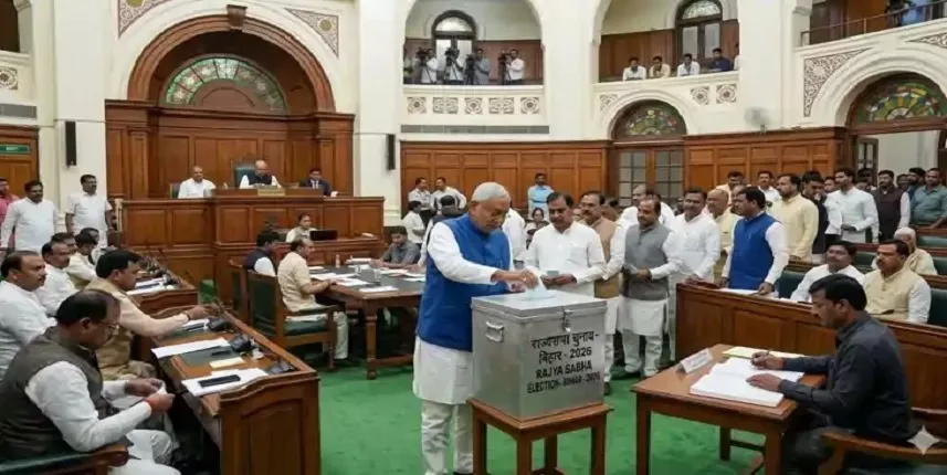 SudarshanNewsTV's tweet photo. राज्यसभा की 3 राज्यों की 11 सीटों के लिए वोटिंग शुरू; शाम 4 बजे नतीजे होंगे घोषित... निर्विरोध चुने गए 26 नेता
#RajyaSabha #RajyaSabhaElection #राज्यसभा #राज्यसभा_चुनाव #Rajya_Sabha_Election #BiharPolitics #BJP #RajyaSabhaElection #NDA #VotingToday #ElectionResults #RajyaSabhaSeats #ElectionDay #PoliticalPolls #IndiaElections #elections_date #Elections_Day #ElectionTime
https://t.co/k00lBQLtP1