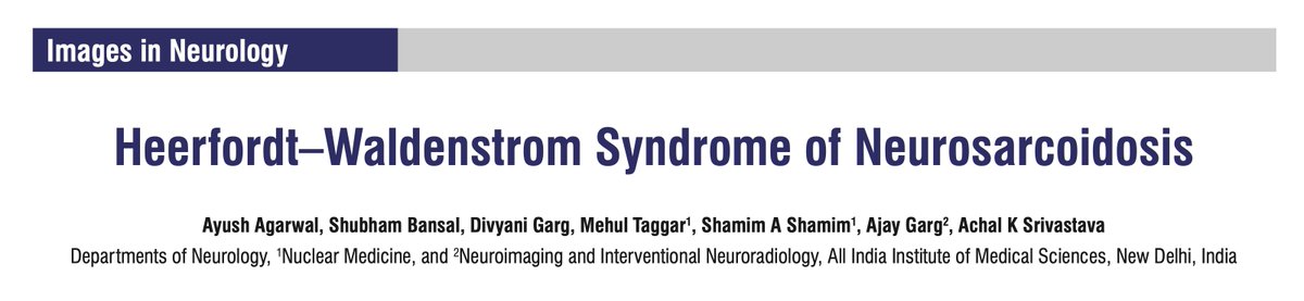 Annals of Indian Academy of Neurology tweet media