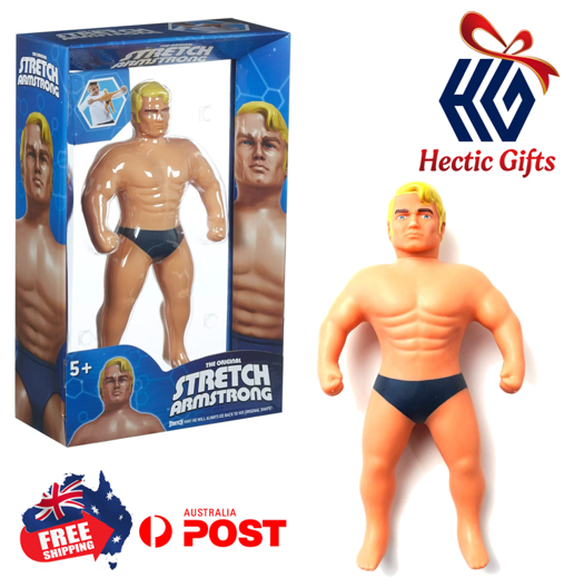 HecticGifts's tweet photo. NEW - The Original Stretch Armstrong Action Hero (31 cm)

https://t.co/wRkCTxGXWf

#New #HecticGifts #TheOriginal #StretchArmstrong #Figure #stretch #twists #Toy #Retro #Collectible #nostalgic #nostalgia #FreeShipping #AustraliaWide #FastShipping https://t.co/RXupCxp6md