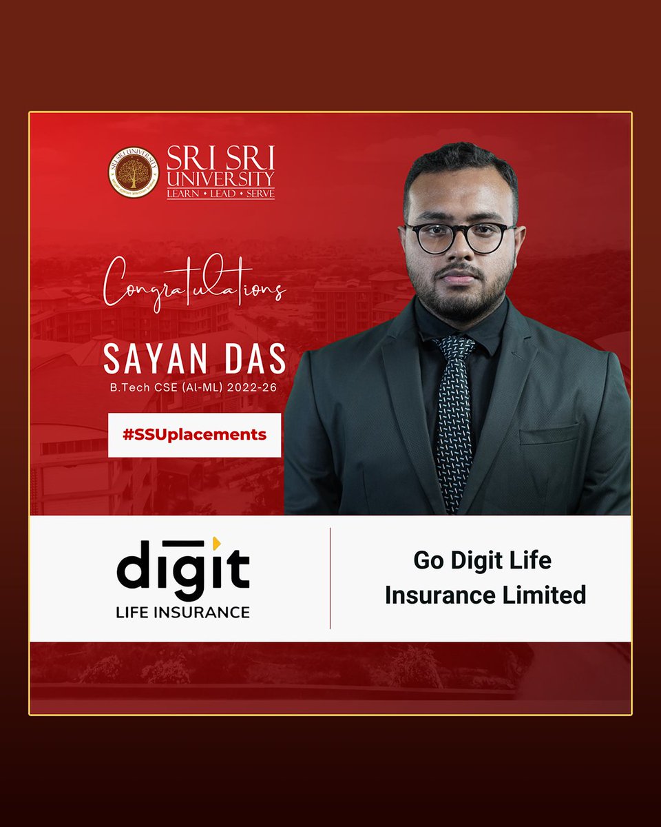 Sri Sri University tweet media