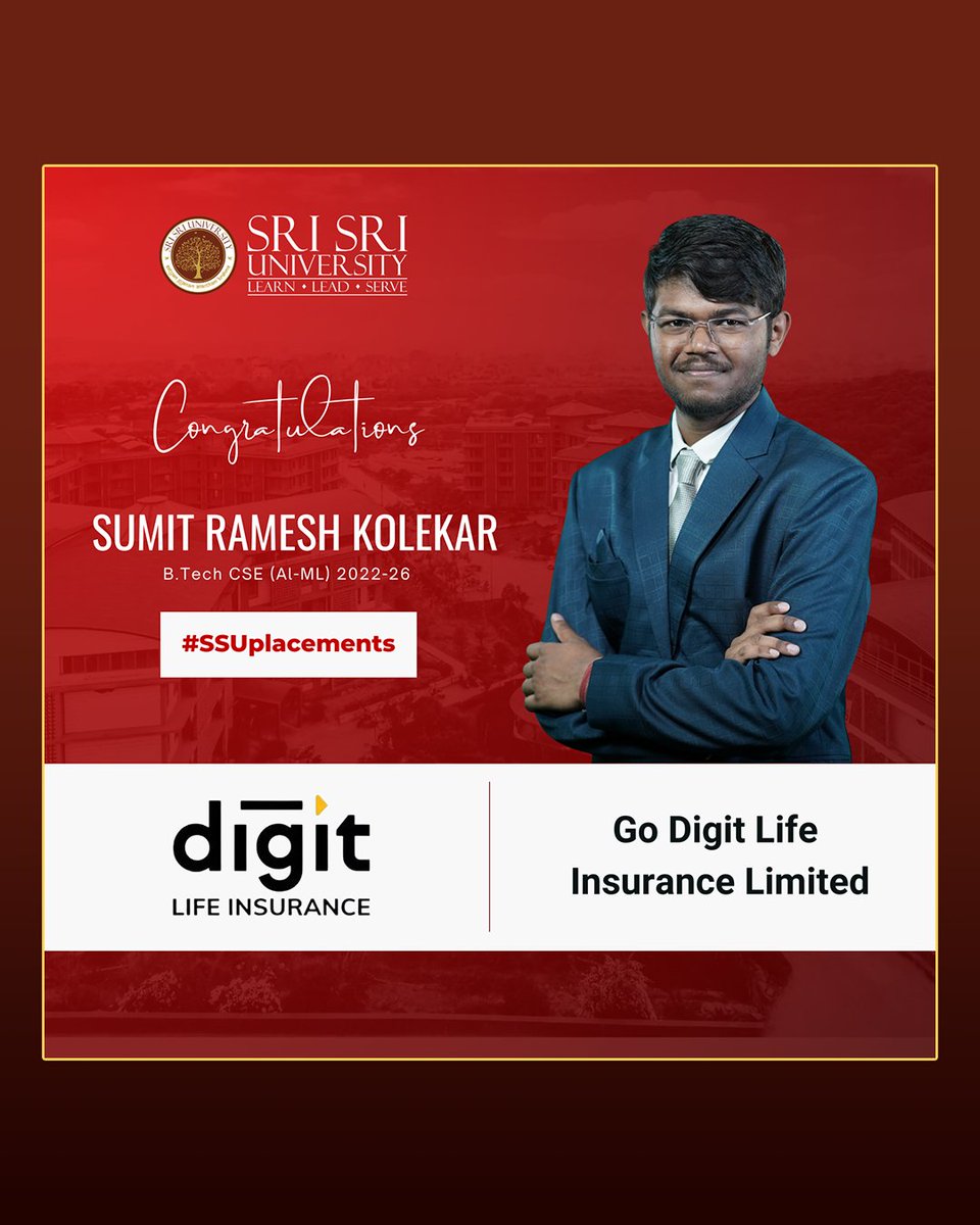 Sri Sri University tweet media