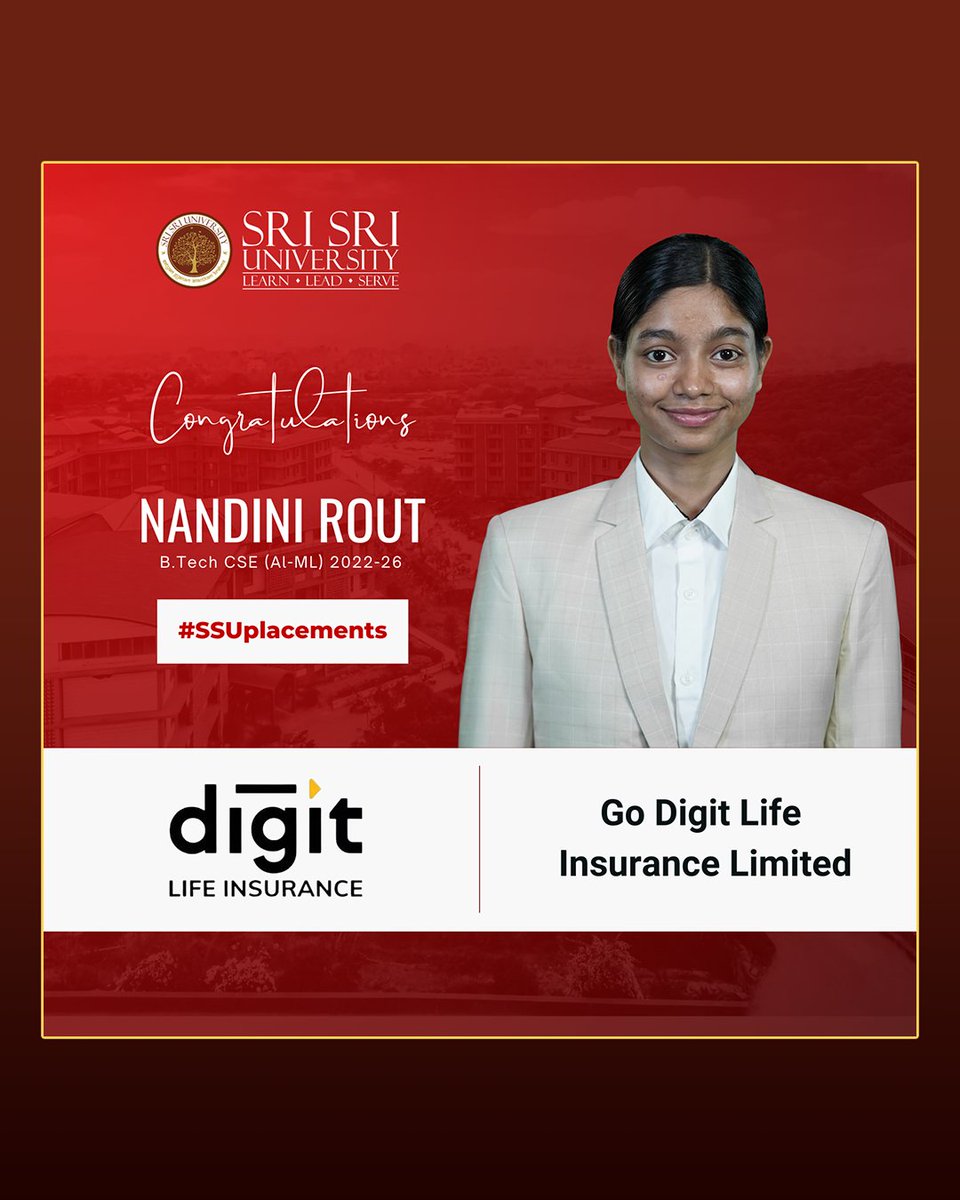 Sri Sri University tweet media