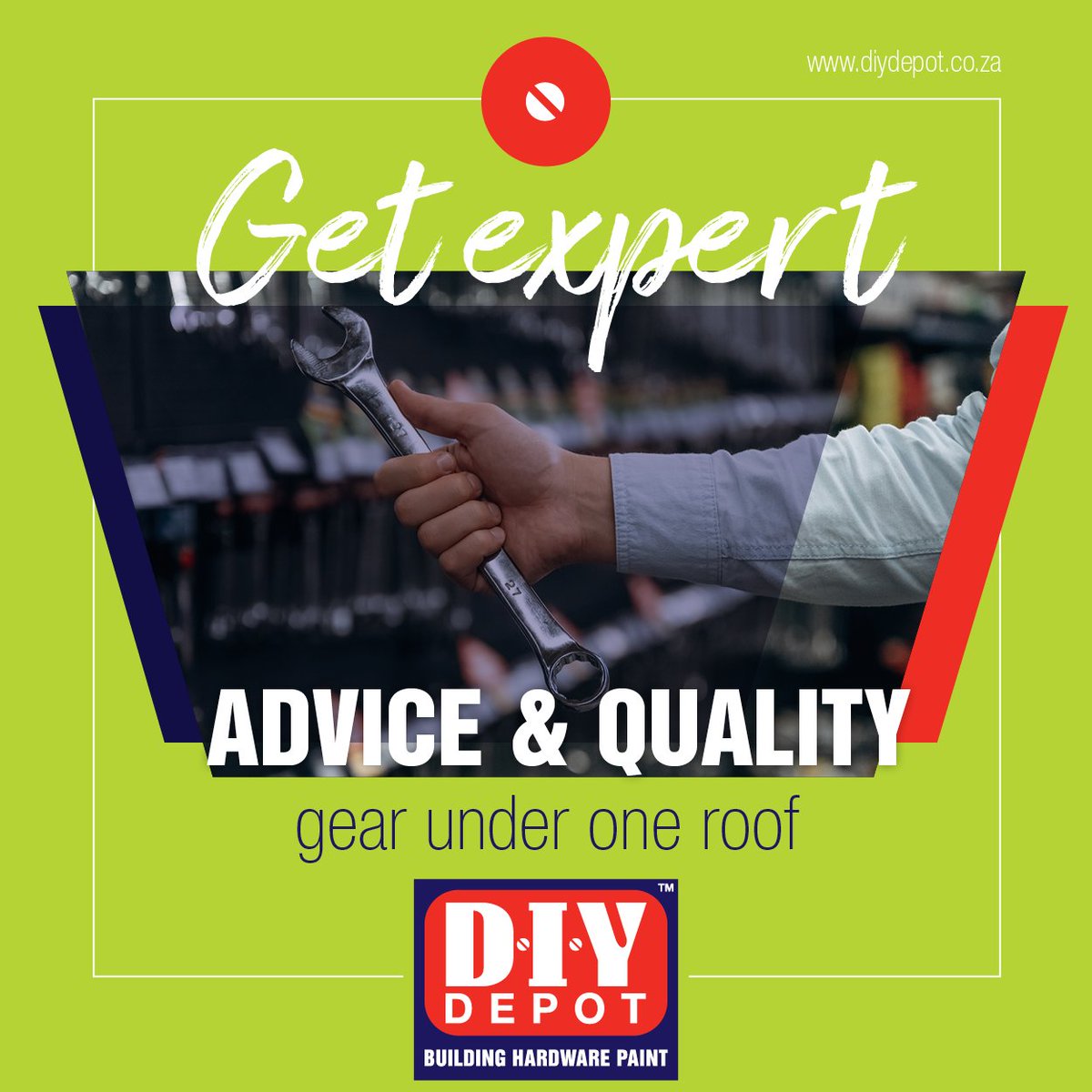 Got a DIY job on your list? 🔧

From patching holes to hanging shelves or painting a room, DIY Depot has the tools, advice, and value to help you get it done right. 🏠

Pop in-store and chat to our experts today.

#DIYDepot