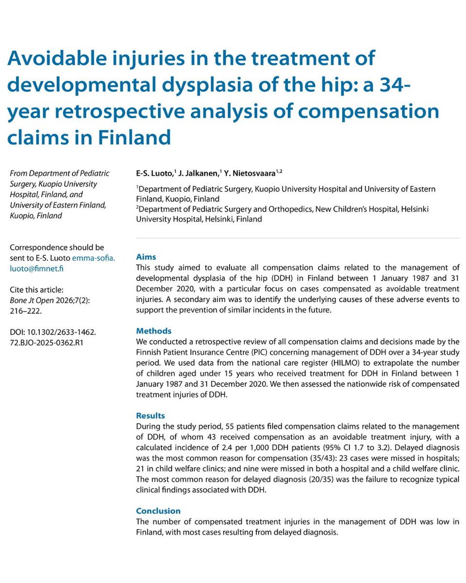 Bone & Joint Open tweet media