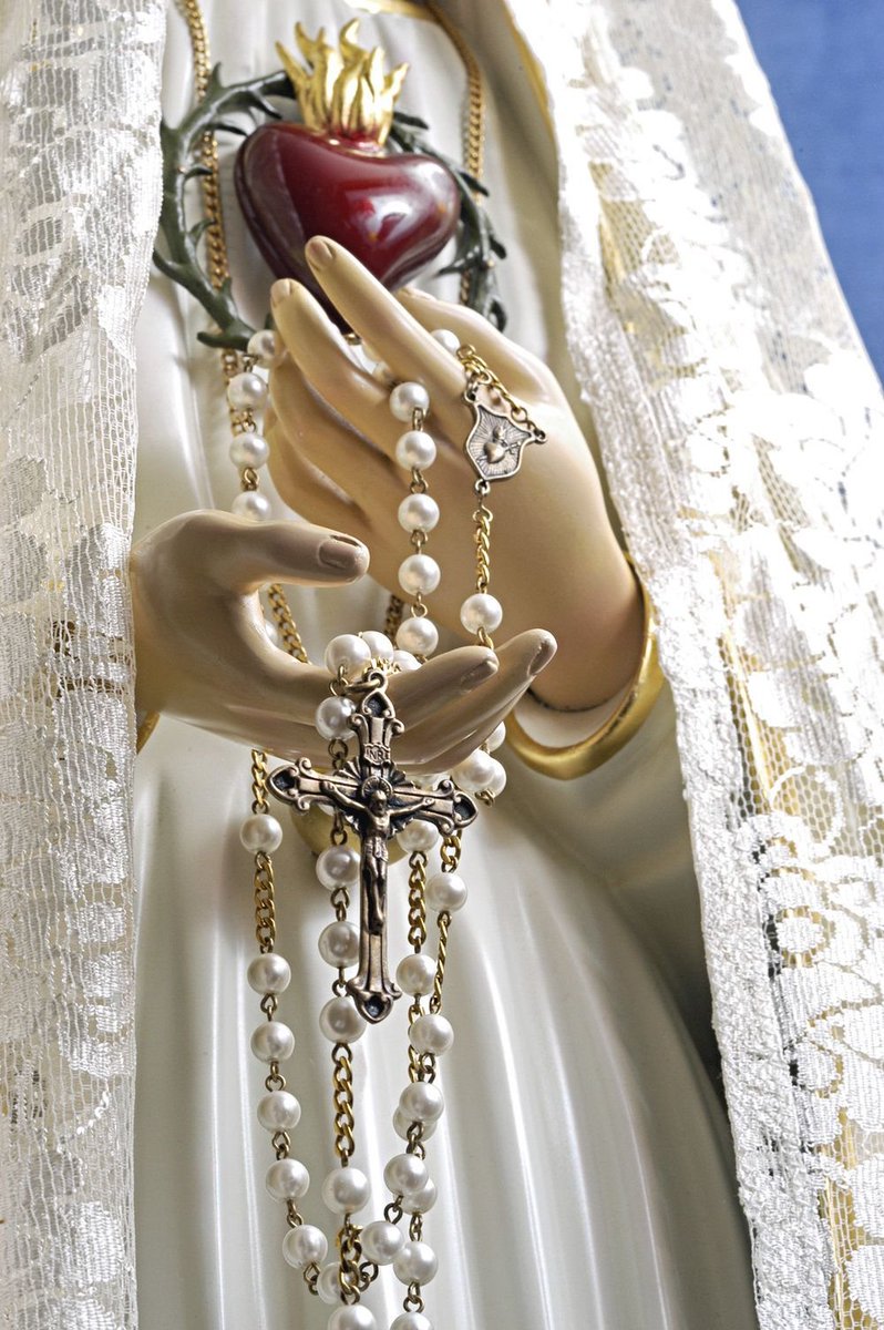 HijosDeMaria_'s tweet photo. Quienes tengan una verdadera devoción al Rosario no morirán sin los sacramentos de la Iglesia. https://t.co/KZT8ynA6oW