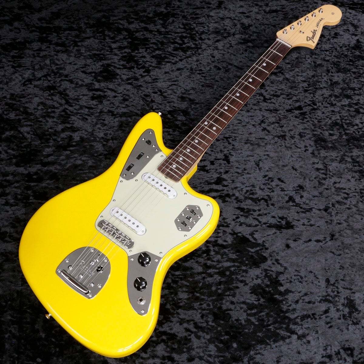 Fender / ISHIBASHI FSR MIJ Traditional 60s Jaguar Graffiti Yellow