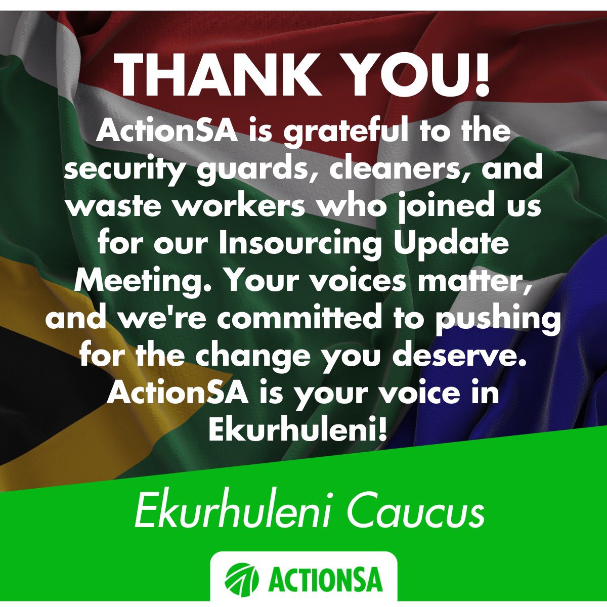 ActionSA Ekurhuleni Caucus tweet media