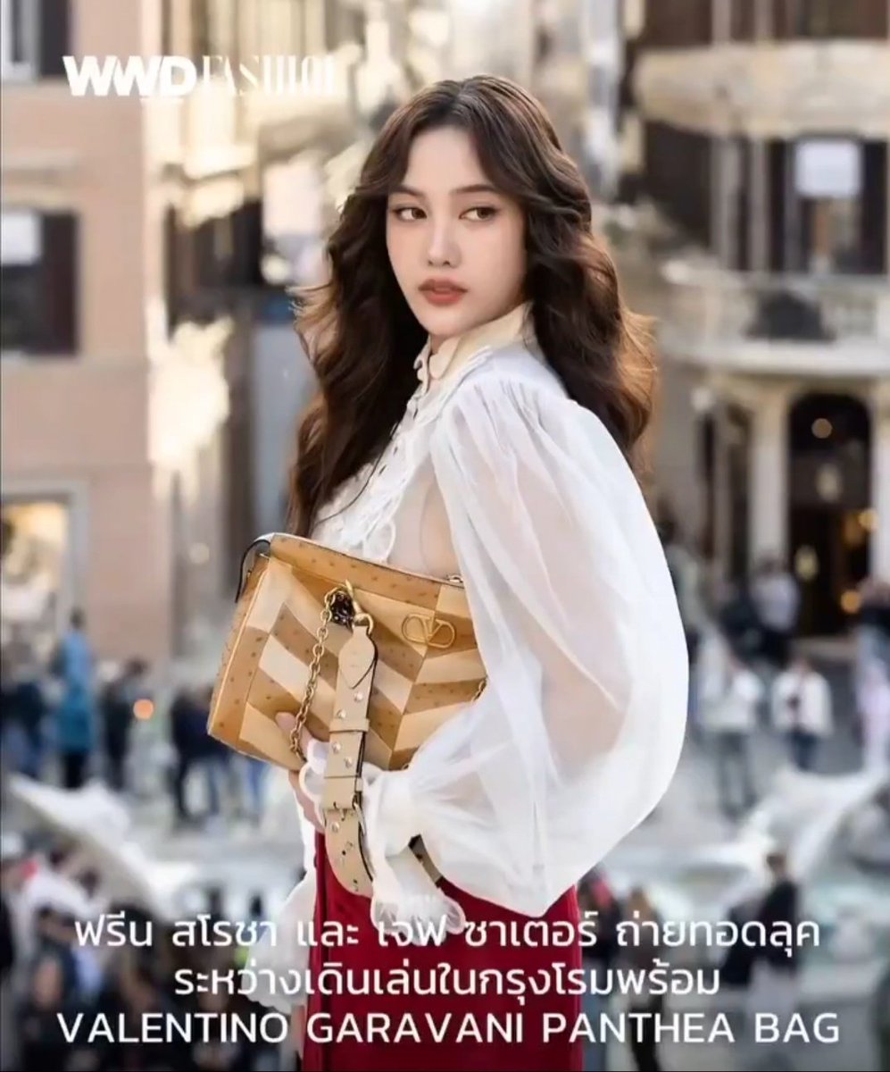 freengogo's tweet photo. give me the HQ version of this photo ASAP 👸

#srchafreen 
#MaisonValentinoSS26xFreen https://t.co/Z0pI3au7Xs