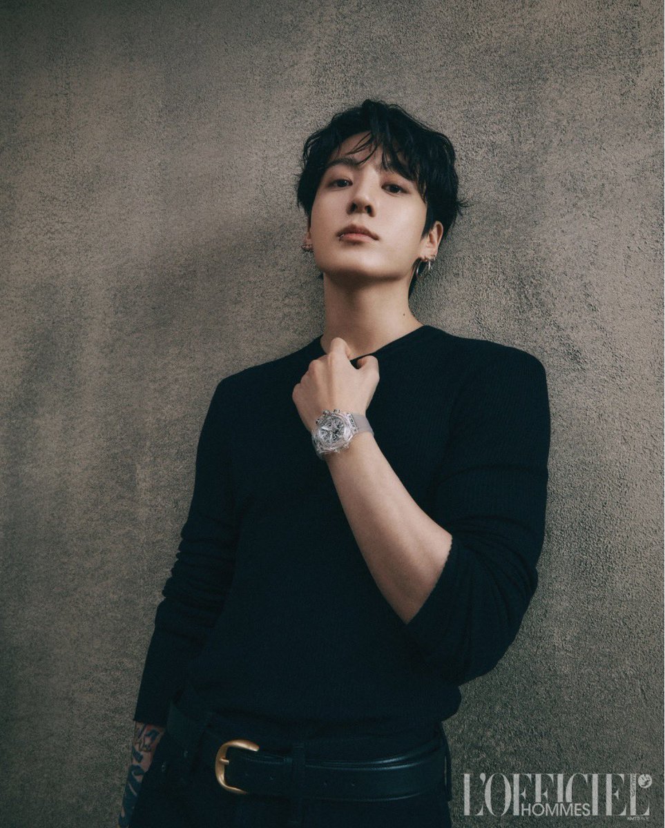 Jungkook looks GORGEOUS in the new cover of L’Officiel Hommes Malaysia 🔥🔥