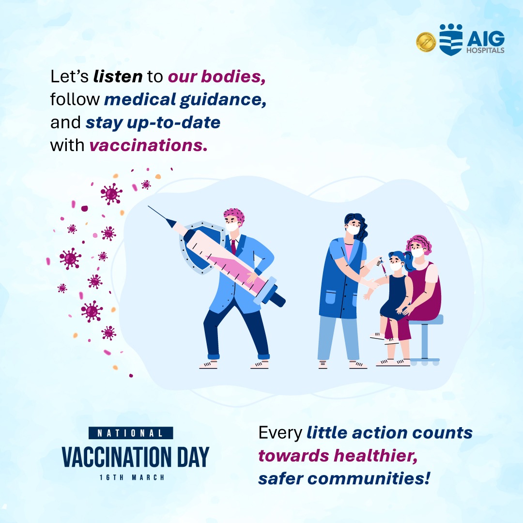 AIGHospitals's tweet image. A small shot today can protect your tomorrow. 💉

Vaccines are a simple and caring way to protect yourself and the people you love. Stay informed, stay protected, and stay vaccinated.

#NationalVaccinationDay #Vaccination #StayProtected #PreventiveCare #HealthyLife #AIGHospitals